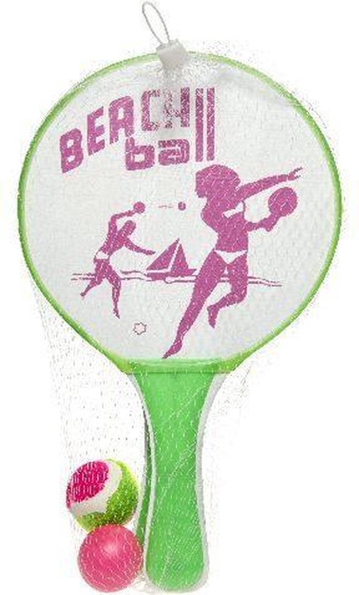 combineren Vervloekt bladerdeeg Beachballpallets en vangspel - beachball set - strand tennis en catch  vangspel... | bol.com