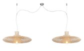 Dubbele Hanglamp – KALAHARI - Rotan - Large (170x70cm)