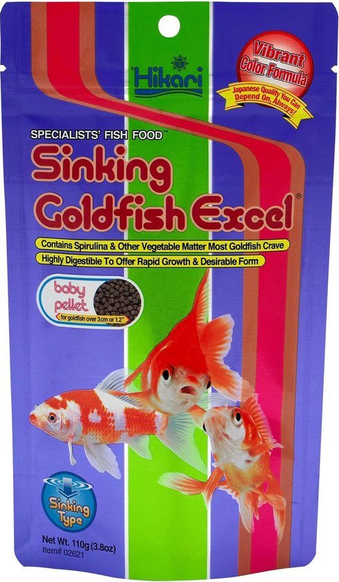 Hikari Goldfish Excel Baby Sinking 110gr.
