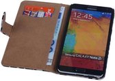 Chita Bookstyle Wallet Case Hoesjes voor Nokia Lumia 520 Bruin