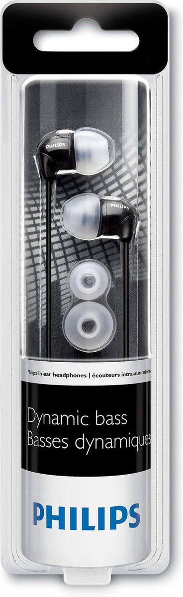 Philips SHE3590 - In-ear oordopjes - Zwart | bol.com
