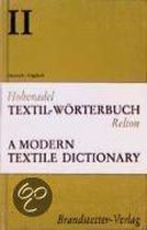 Textil-Wörterbuch 2. Deutsch-Englisch