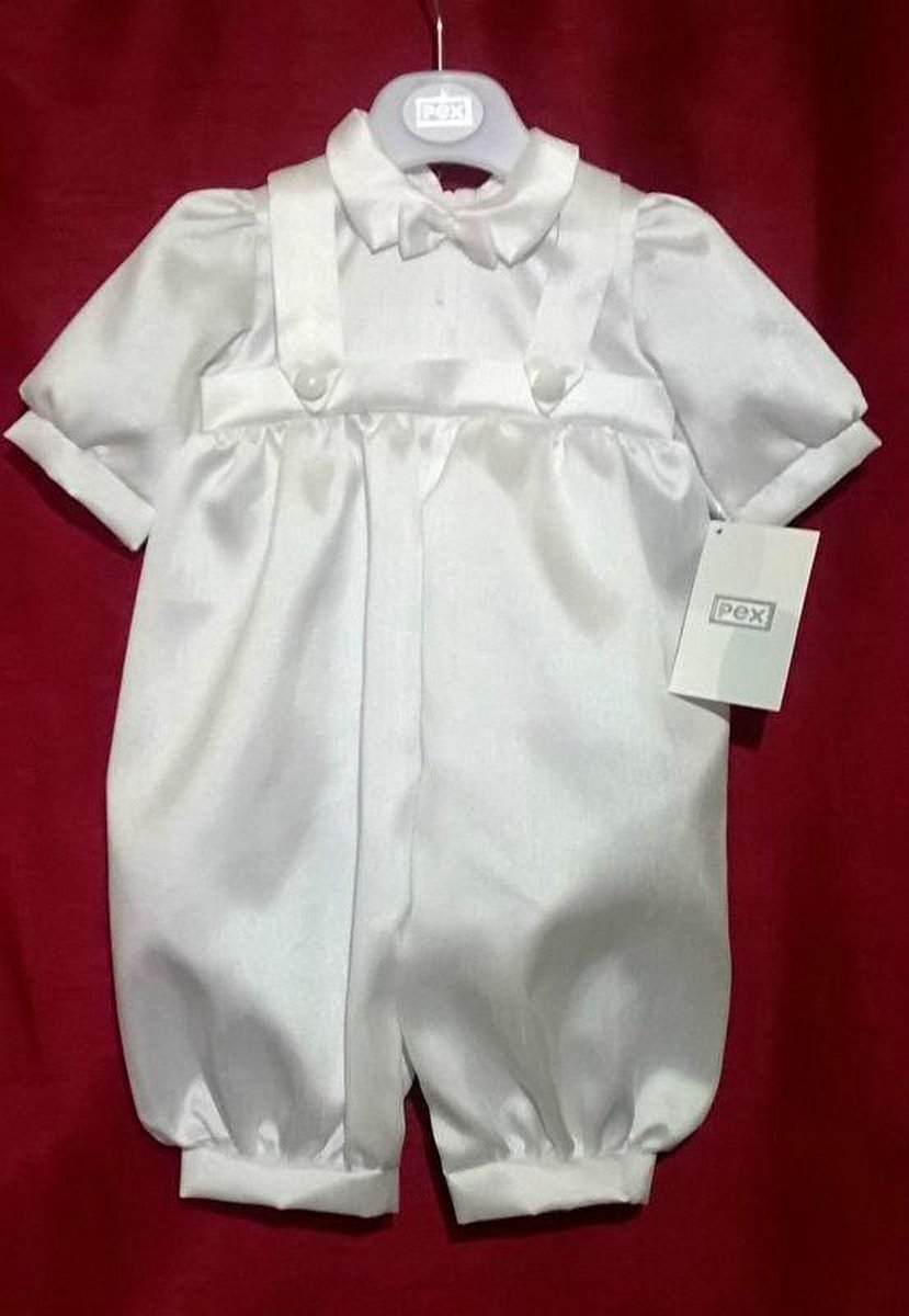 Baby dooppakje met cap - dooppak Jamie - feestkleding / doop kleding - 6  /12 mnd - mt... | bol.com