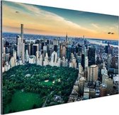 Wanddecoratie Metaal - Aluminium Schilderij Industrieel - New York - Central Park - Amerika - 30x20 cm - Dibond - Foto op aluminium - Industriële muurdecoratie - Voor de woonkamer/slaapkamer