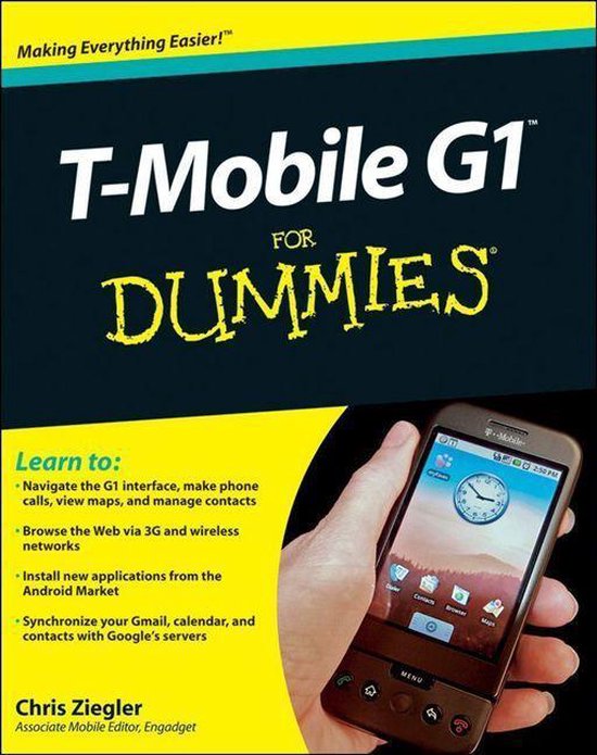 T-Mobile G1 For Dummies - cover
