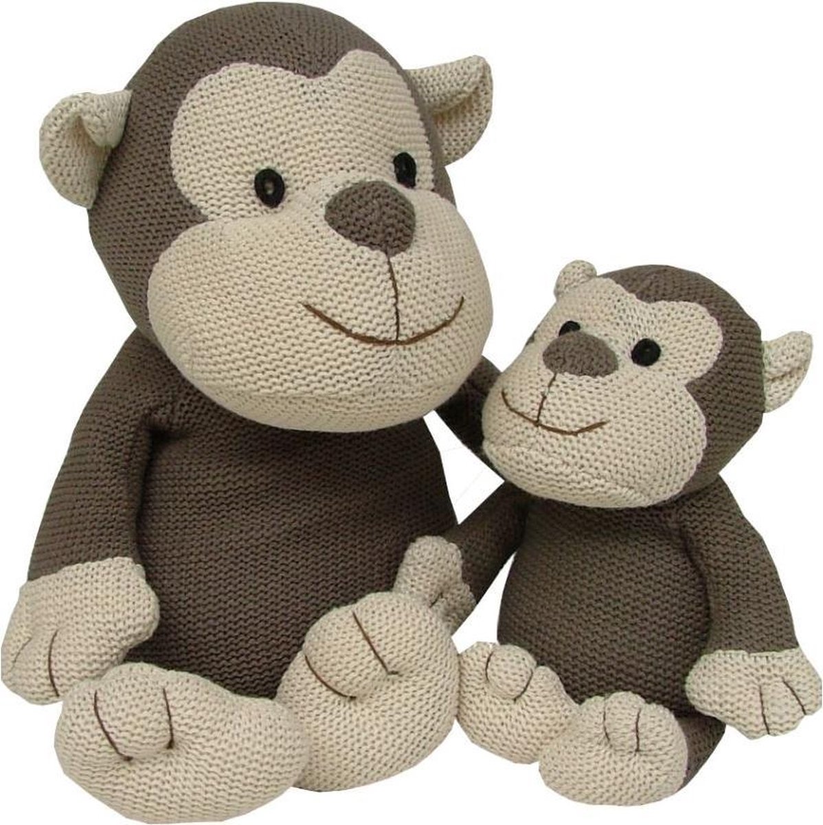 Katoenen knuffel aap klein | bol.com