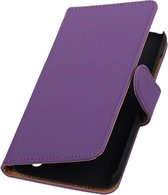 Huawei Y625 - Étui portefeuille violet uni Booktype