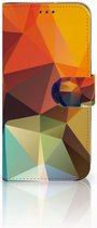 Motorola Moto G7 | G7 Plus Bookcase Hoesje Design Polygon Color