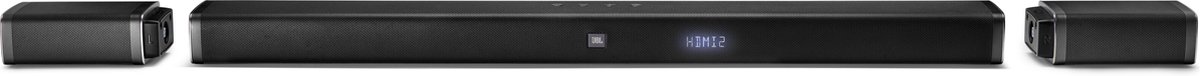 Afbeelding 3 van JBL Bar 5.1 - Soundbar met draadloze subwoofer en afneembare speakers - Zwart