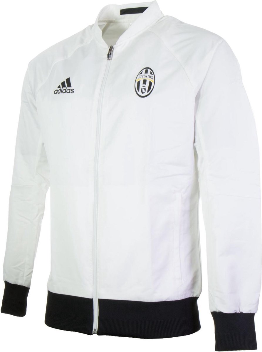 Illustreren mezelf kapsel Adidas Juventus Anthem Jack Heren Wit Maat L | bol.com