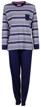 Irresistible Blauw/Wit Dames Pyjama IRPYD2409A Maten: S