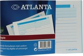 Atlanta bonboek A6 2 x 100 vel carbon