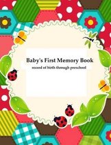 Baby's First Memory Book