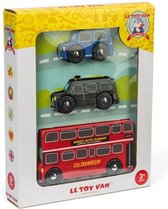 Le Toy Van Speelset Auto's London klein - Hout