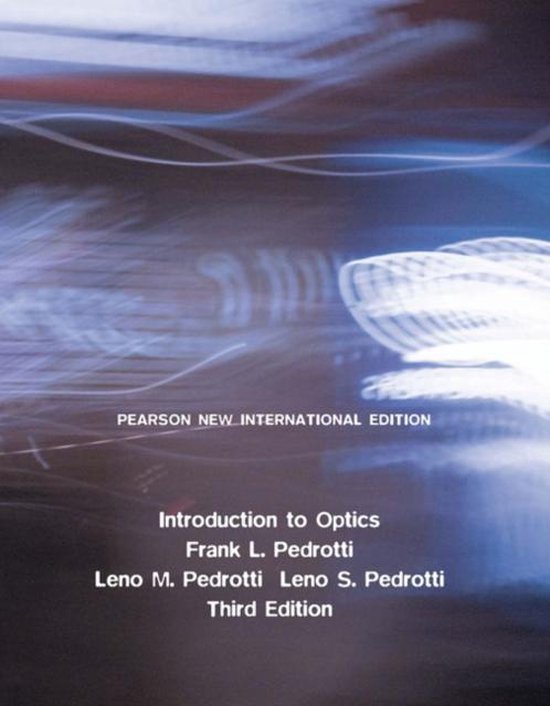 Introduction To Optics - cover