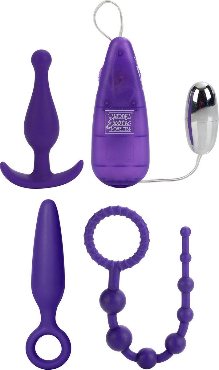Goedkoopste CalExotics - Hers Anal Kit - Anal Toys Sets Paars