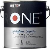 One Lak Zijdeglans Acryl - 2,5 Liter