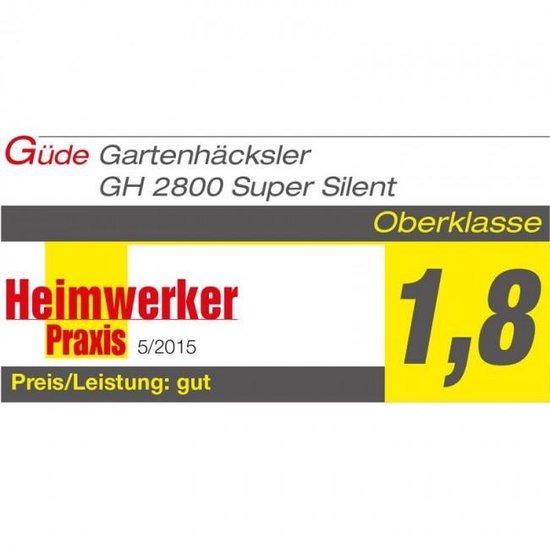 Güde Tuinhakselaar GH 2800 - Super Silent - 55L - 2800W - 230V — afbeelding 2