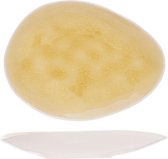 Cosy&Trendy Spirit Bord - Ovaal - 15x11 cm - Mustard - 6 stuks