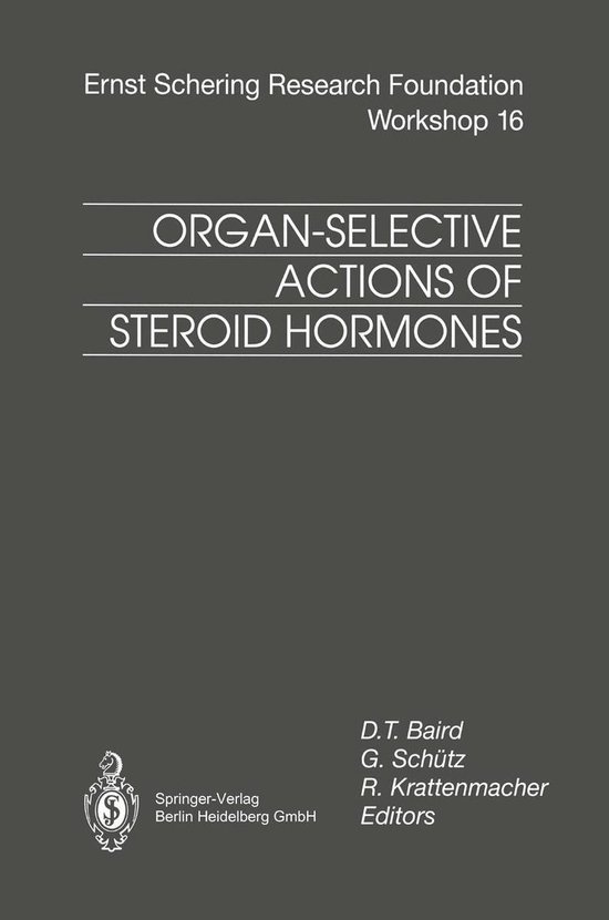 Medicine (R0) - Organ-Selective Actions of Steroid Hormones - cover