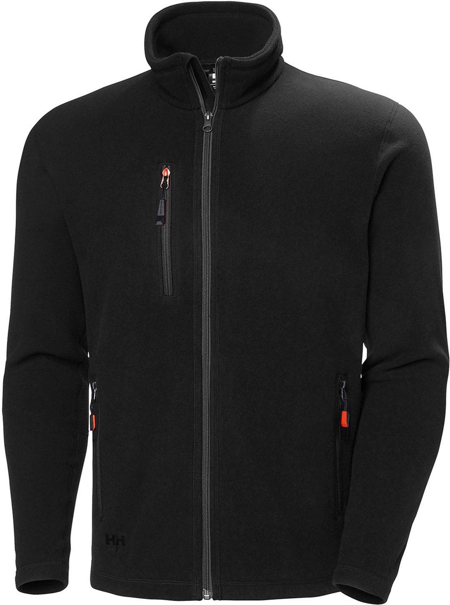 Helly Hansen Oxford Fleece Jacket 72026 - Mannen - Zwart - M