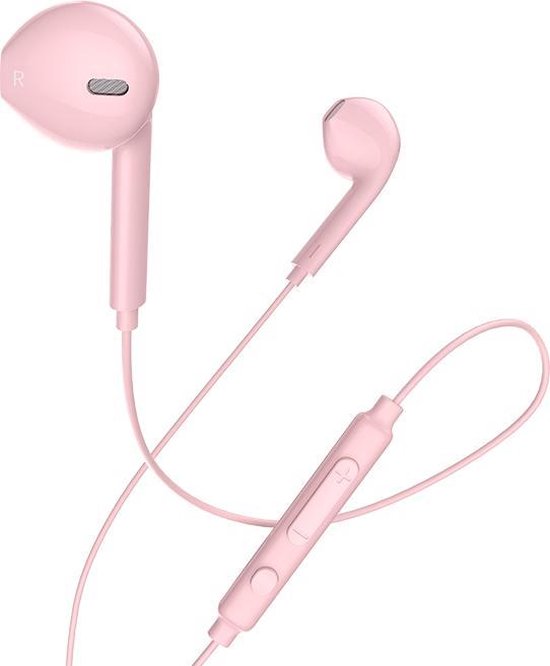 ik ben verdwaald kraai naaimachine HOCO M55 Memory Sound In-Ear Oordopjes roze | bol.com