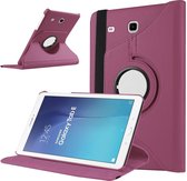 Xssive Tablet Hoes Case Cover 360� draaibaar voor Samsung Galaxy Tab E 8 inch T375 T377 Paars