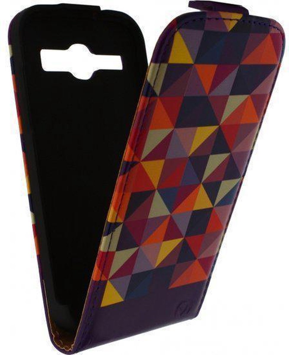 Mobilize Ultra Slim Flip Case Samsung Galaxy Core I8260 Viola Triangle EOL