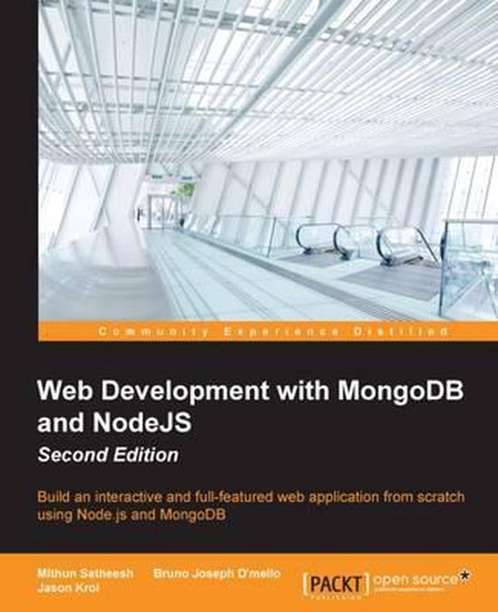 Web Development with MongoDB and NodeJS - - cover