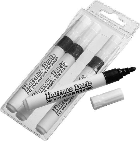 HARROWS SCORE BOARD + MARKERS 4pc van Harrows — afbeelding 3