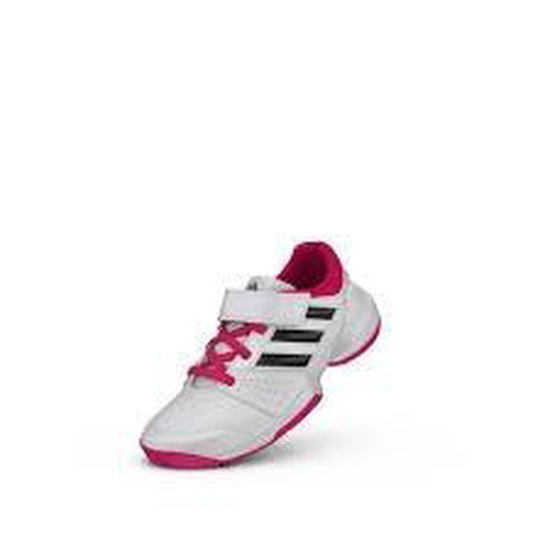 Adidas Kids Court meisjes Tennisschoen - Roze/Wit - Maat 33 | bol.com