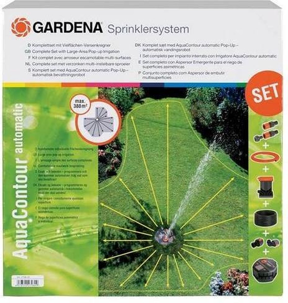 Gardena Set compleet AquaContour automatic | bol.com