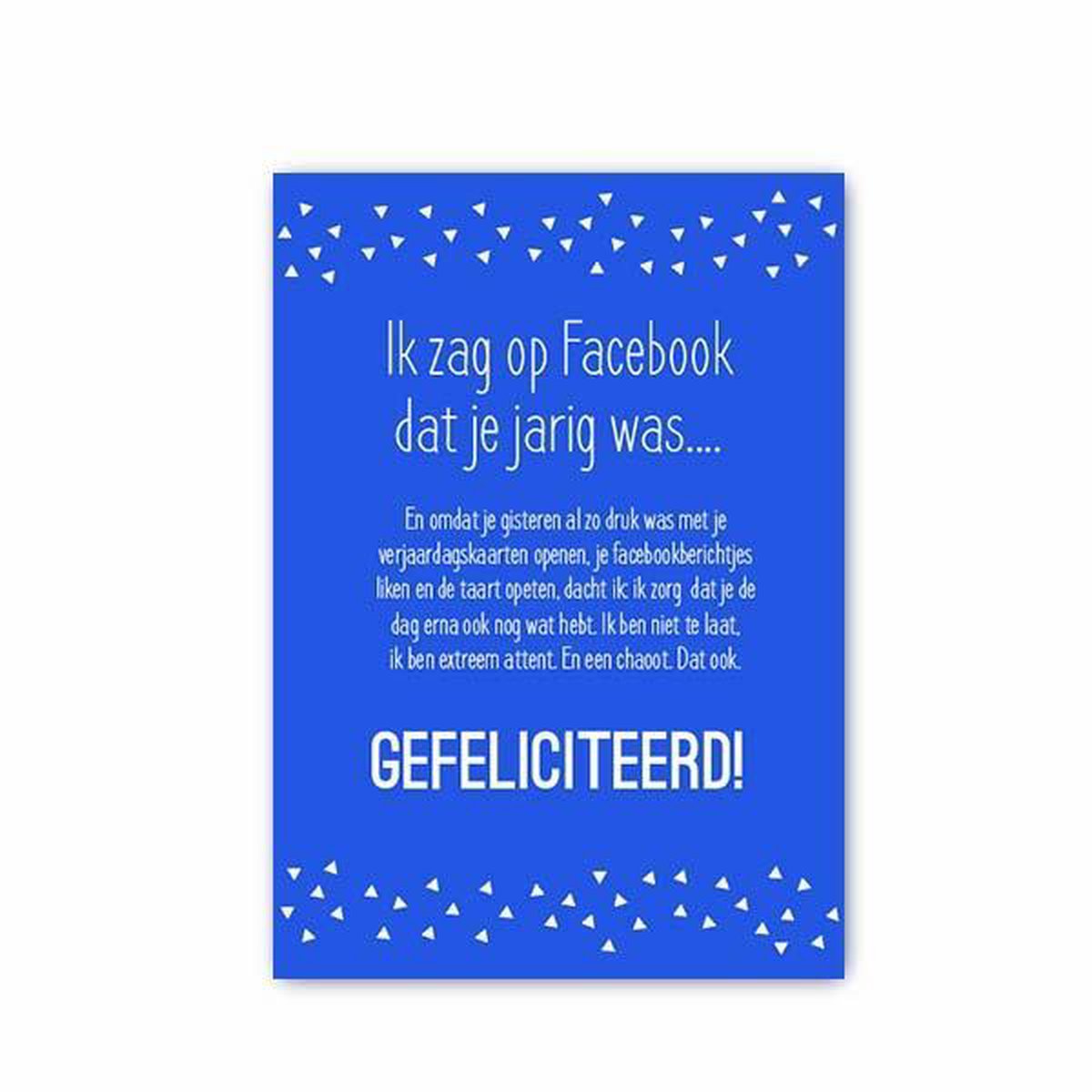 Verjaardagskaart Sturen Op Facebook