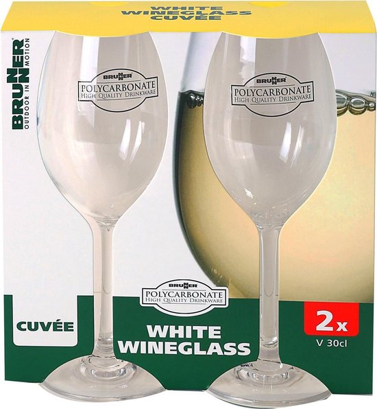 VERRE SUR PIED ULTRA-INCASSABLE 30CL - BLANC