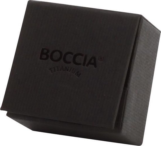 Boccia Titanium 0101.0361 Unisex Ring 19.50 mm maat 61 - Boccia Titanium