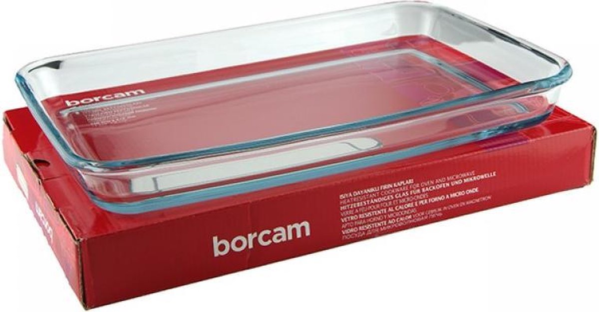 Borcam Rechthoek Ovenschaal- 3800cc - 400mm x270mm