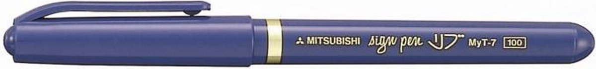 STYLO FEUTRE SIGN PEN MYT7 M BLEU