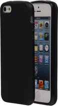 Apple iPhone 5/5S TPU Hoesje Zwart