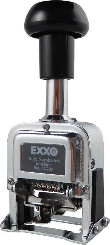EXXO # 40206 - Excellente Automatische Numeroteur - 6 Cijfers