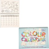 Kleur je eigen Kalender Kleurboek