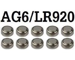 SR920SW Horloge Batterijen - AG6 - Alkaline - 10 Stuks