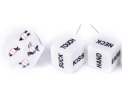 Erotische Dobbelstenen Deluxe! 3 Items voor uw ultieme avond! 24 opties | Erotisch Spel / Kamasutra Spel - Sex Dice | Ultiemste verlangens | Valtentijn | Valetijnsdag