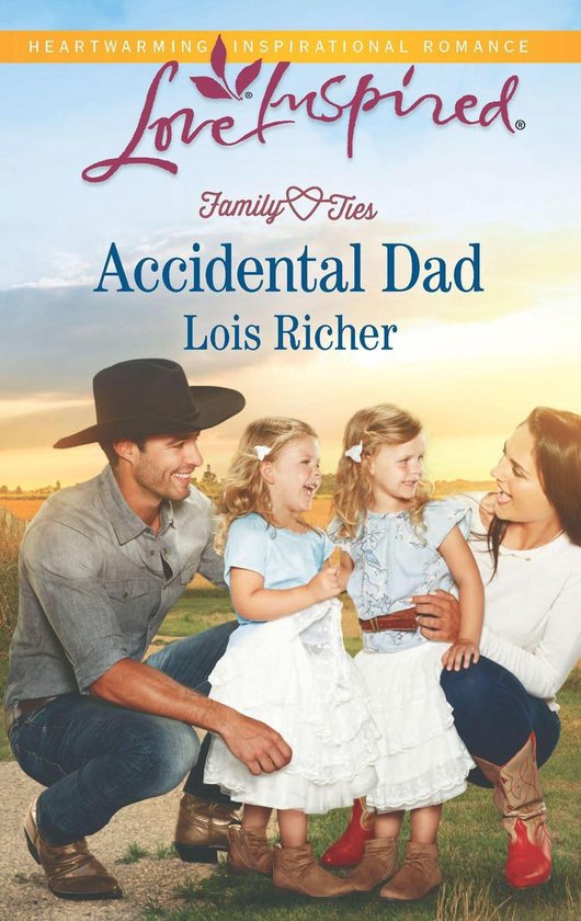 Family Ties (Love Inspired) 4 - Accidental Dad - cover