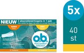 o.b. Tampons ProComfort Selection Pack Super/Normal 5-pack