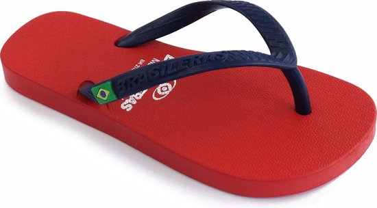 Slippers Brasileras Enfants- rouge bleu - 33/34