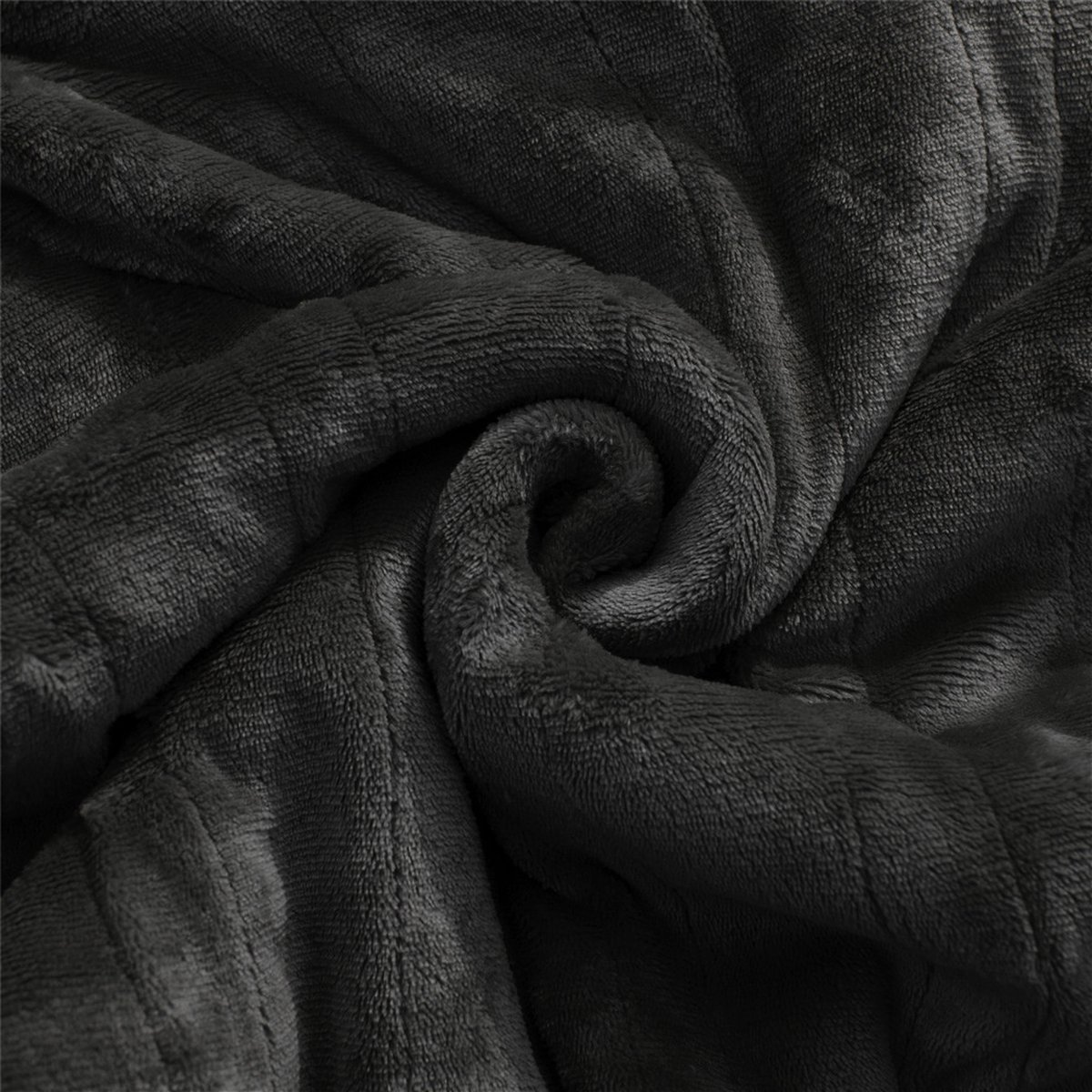 Afbeelding 2 van Elektrische omslagdeken 1 persoons 180x150 cm - Fleece - Grijs - Quality Heating