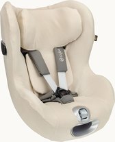 Housse de siège auto adaptée à Cybex Sirona ZT - Cybex Cover Group 0-1 - Katoen doux - Ajustement parfait - Beige