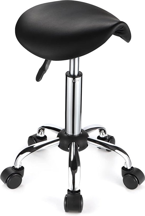 rolkruk - Roller Stool with Footrest Office Stools Height adjustable