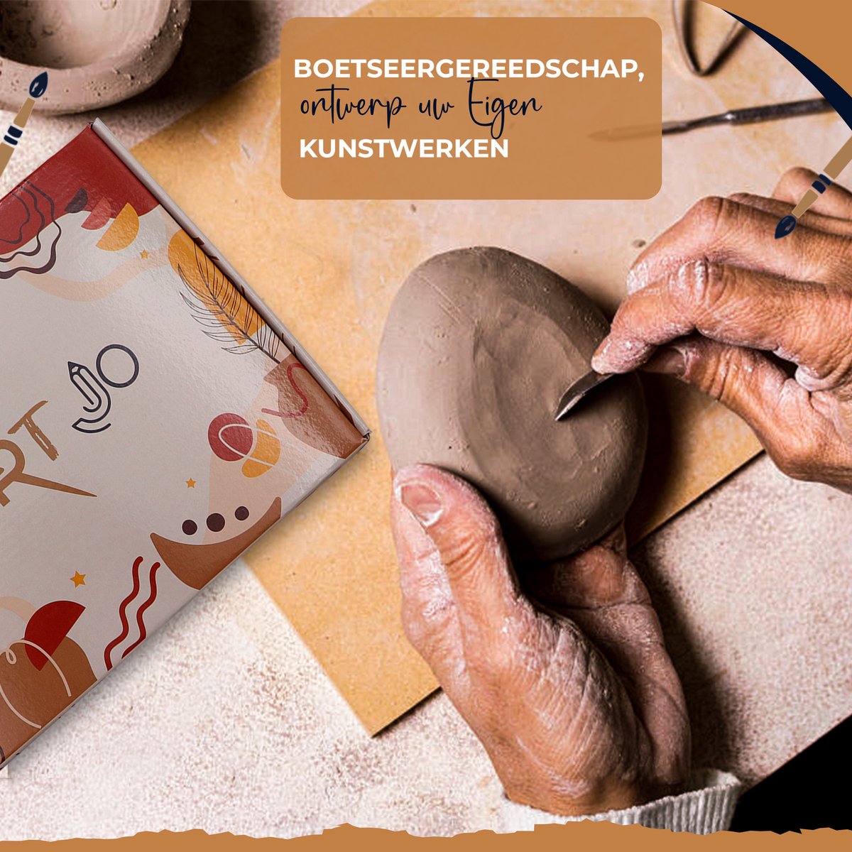 Groothandel gereedschap voor het boetseren van keramiek voor