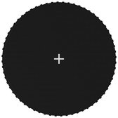 vidaXL - Springmat - voor - 12 - feet/3,66 - m - ronde - trampoline - stof - zwart